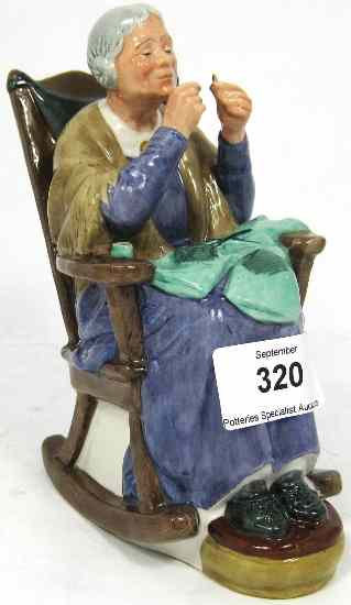 Appraisal: Royal Doulton Figure A Stitch In Time HN