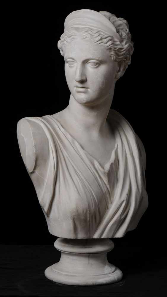 Appraisal: DIANA OF VERSAILLES GODDESS OF THE HUNT Plaster cast after