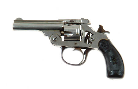 Appraisal: RARE IVER JOHNSON CUTAWAY REVOLVER Cal S W SN none