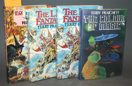 Appraisal: Pratchett Terry Titles Editions signed vo Hardcover in dj Equal