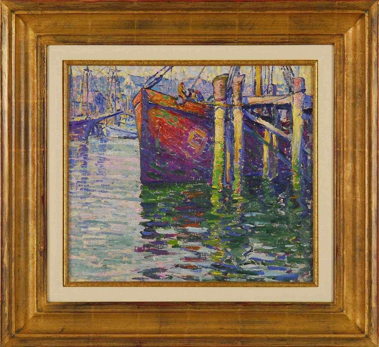 Appraisal: WILLIAM HENRY DETHLEF KOERNERAmerican - The Wharfs at Gloucester Unsigned