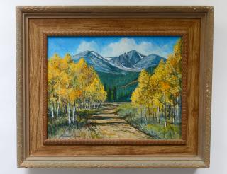 Appraisal: WILLIAM GREEN th Century Long s Peak Estes Park Colorado