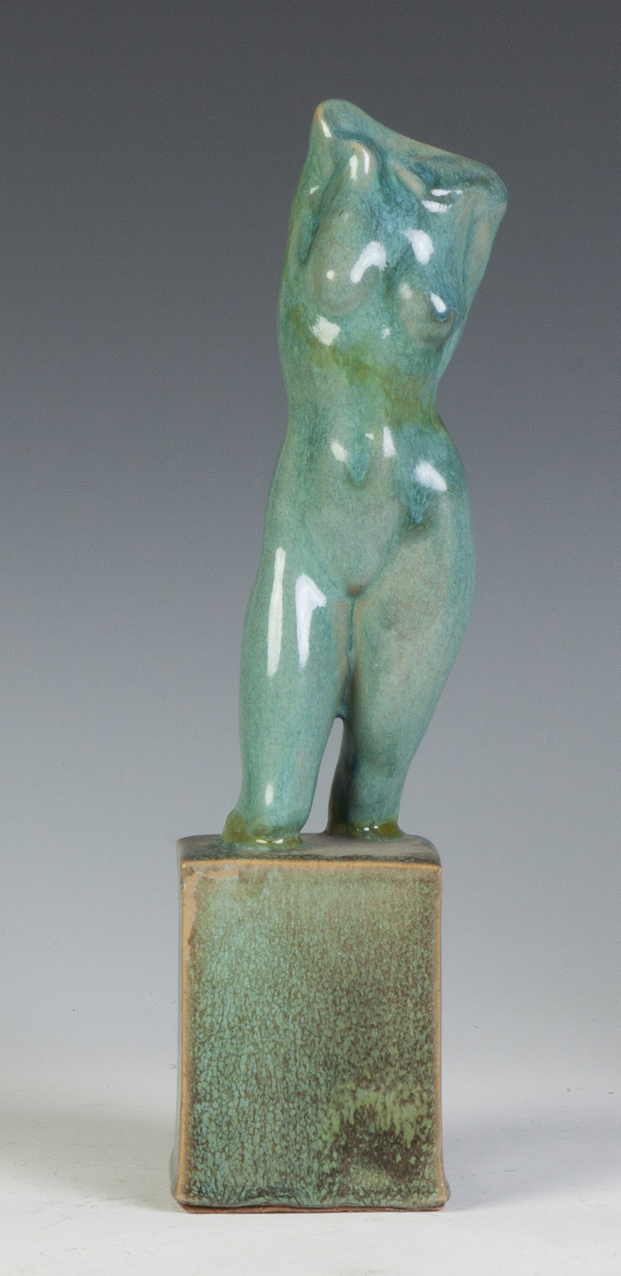 Appraisal: J Davidson Art Pottery Nude Figure