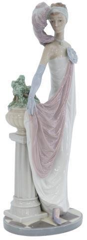 Appraisal: Lladro porcelain figure Socialite of the s Dama Charleston bearing