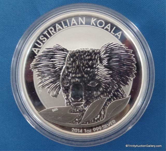 Appraisal: oz Silver Australian Koala Bullion CoinUncirculated Condition - fine silver