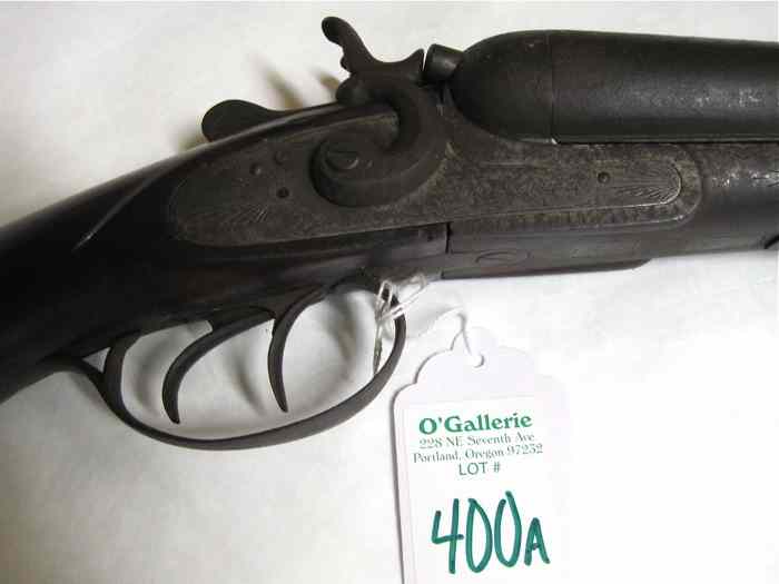 Appraisal: ANTIQUE BOSTON ARMS CO DOUBLE BARREL SXS SHOTGUN gauge ''