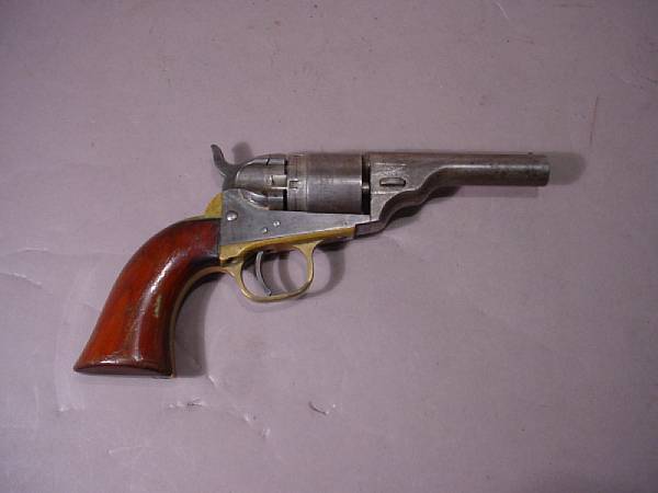 Appraisal: A Colt Model Pocket Navy round barrel conversion revolver Serial