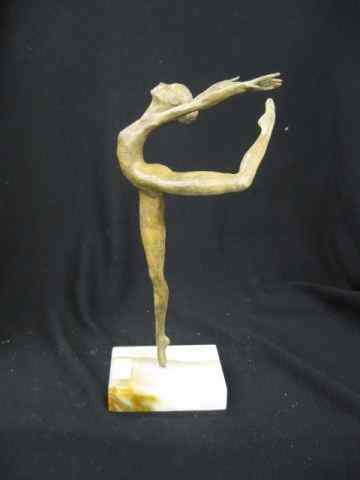 Appraisal: Bronze Sculpture of Ballerina unsigned from a New York City