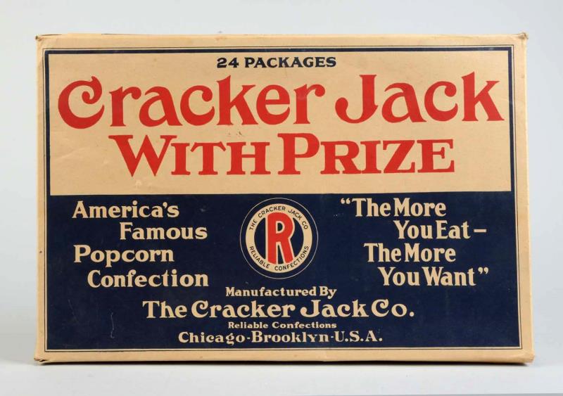 Appraisal: Large Cracker Jack Vendor Box This large Cracker Jack box