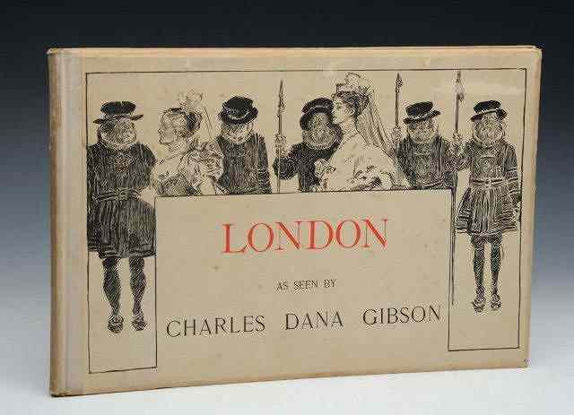 Appraisal: GIBSON Charles Dana Drawings NY Oblong fo cl pict bds