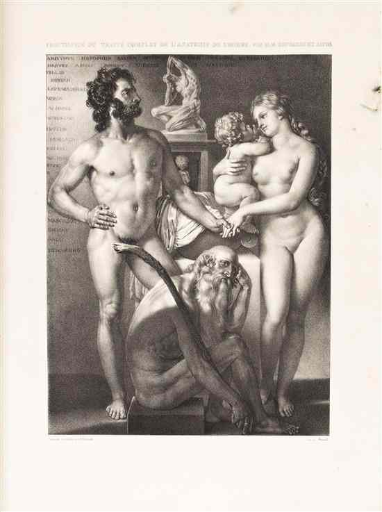 Appraisal: ANATOMY JACOB N H Traite complet de l'anatomie de l'homme