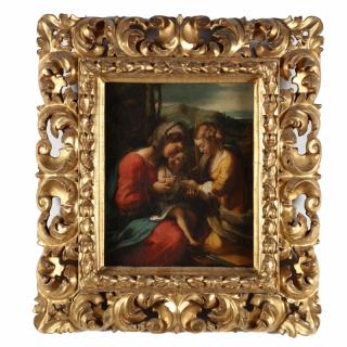 Appraisal: Italian Old Master Painting of the Madonna and Child with