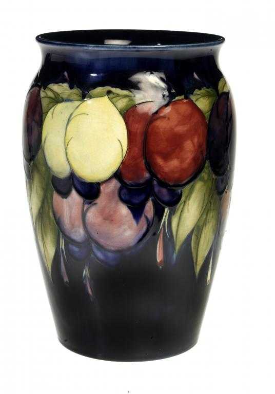 Appraisal: A MOORCROFT WISTERIA VASE DESIGNED BY WILLIAM MOORCROFT cm h