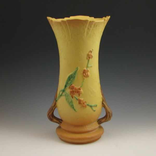 Appraisal: Roseville Bittersweet vase in yellow Marked Roseville USA - ''