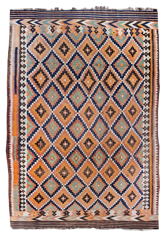 Appraisal: A Kilim Wool Rug A Kilim Wool Rug Early th