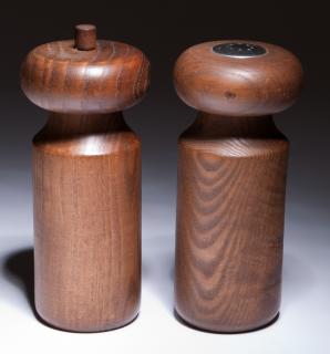 Appraisal: Copco Michael Lax Wood Salt Pepper Shakers Michael Lax for