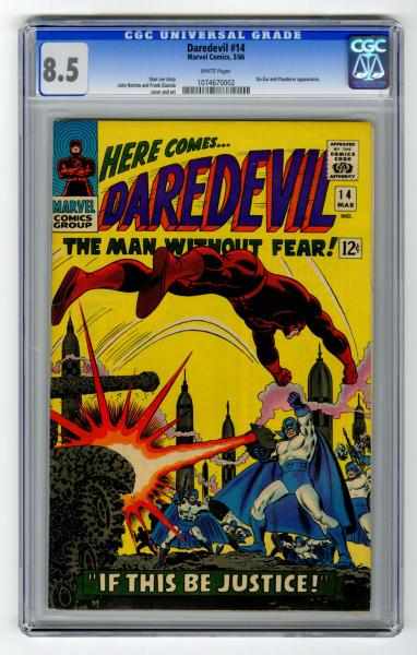 Appraisal: Daredevil CGC Marvel Comics Click for full description