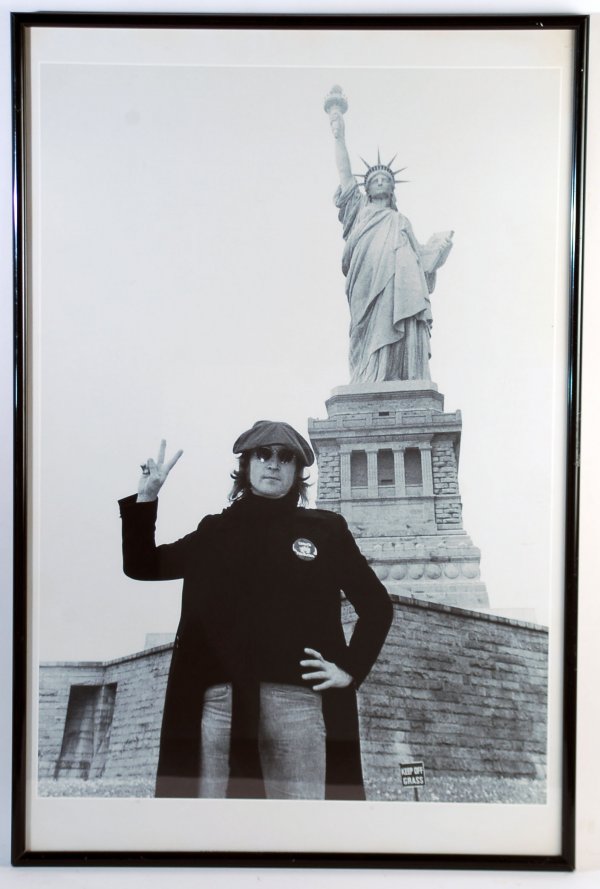 Appraisal: Lot of pieces of John Lennon memorabilia including Book of