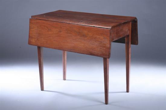 Appraisal: FEDERAL WALNUT PEMBROKE TABLE late th century early th century