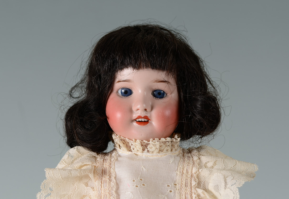 Appraisal: FRENCH STBJ BISQUE HEAD CHILD DOLL Bisque socket head marked