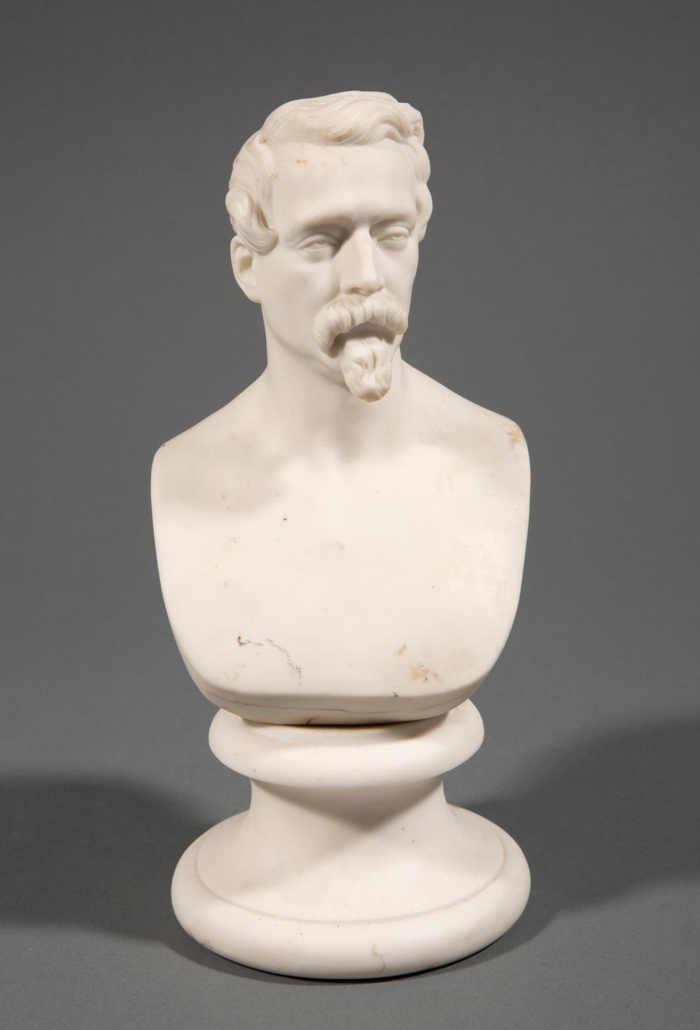 Appraisal: Copeland Parian Bust of Napoleon III th c after J