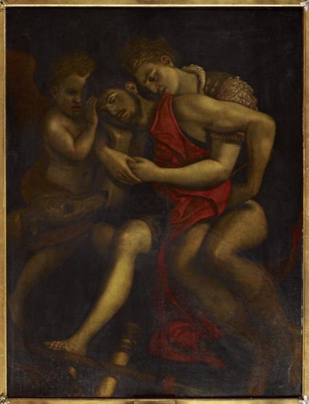 Appraisal: MANNER OF FRANCESCO PRIMATICCIO ITALIAN - DEATH OF ADONIS Oil