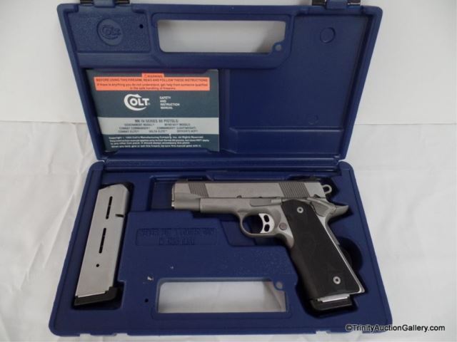 Appraisal: Colt Commander Lightweight ACP Pistol Like new unfired per owner