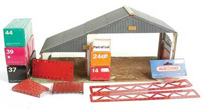 Appraisal: Rio Cars Meccano Britains Farm Buildings a large mixed group