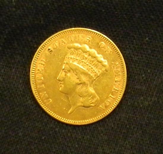 Appraisal: COINS gold coin extremely fine of the cartwheel luster remains