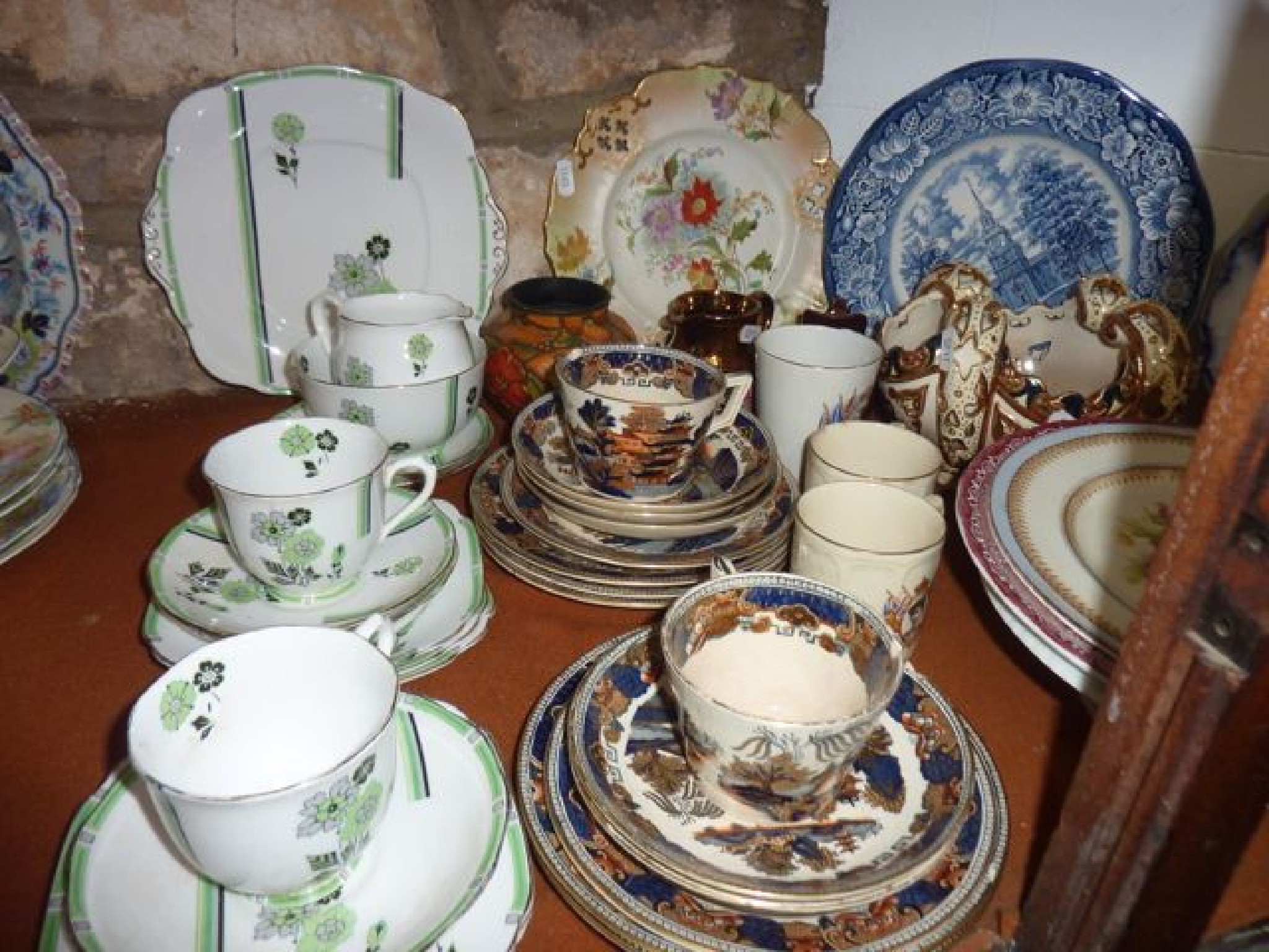 Appraisal: A collection of ceramics including Royal Albert tea wares in