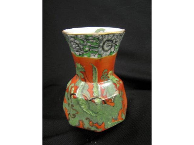 Appraisal: Mason's English Ironstone Vase dragon serpent decor excellent