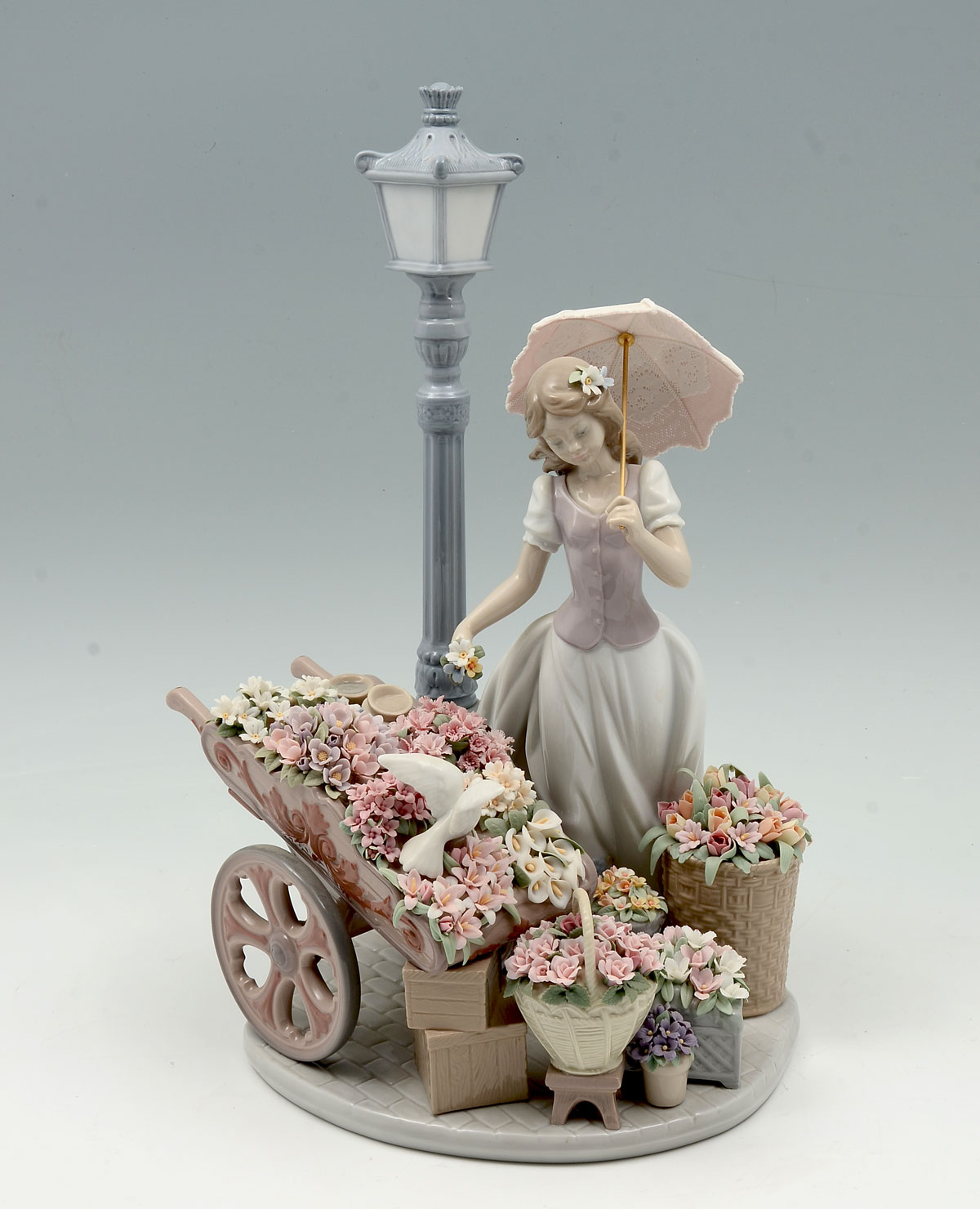 Appraisal: LLADRO PORCELAIN ''FLOWERS FOR EVERYONE'' Hand-crafted petal by petal by