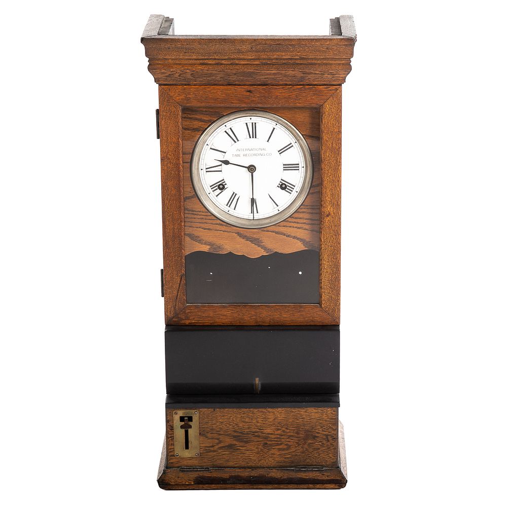 Appraisal: International Time Recording Co Time Clock Late th early th