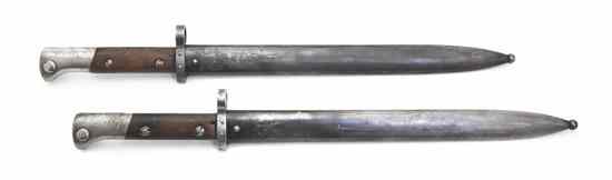 Appraisal: A Pair of Bayonets first half th century each with