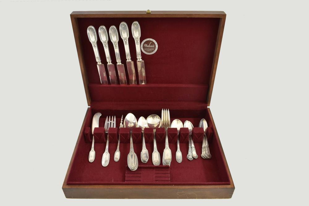 Appraisal: STERLING SILVER FLATWARE SERVICESterling Silver Flatware Service