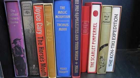 Appraisal: PART SHELF OF FOLIO SOCIETY BOOKS