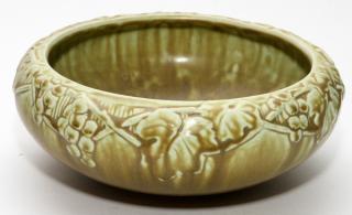 Appraisal: ROOKWOOD POTTERY BOWL ROOKWOOD POTTERY BOWL H DIA Grape vine