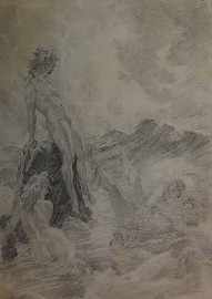 Appraisal: Norman Lindsay - Study for Sea Urchins pencil x cm