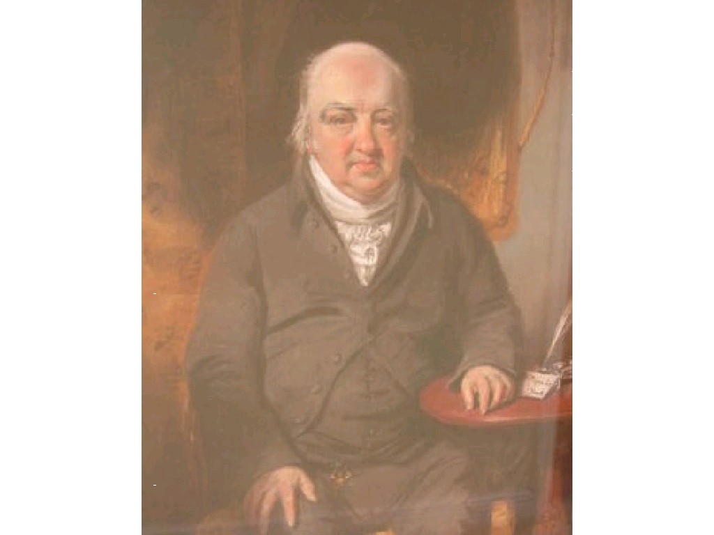 Appraisal: JOHN RAPHAEL SMITH Portrait of a Gentleman traditionally identified as