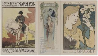 Appraisal: Les Maitres de l'Affiche th century Three posters Messaline au