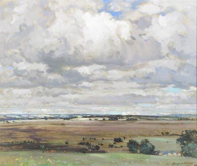 Appraisal: James Campbell Mitchell R S A - Landscape at Corstorphine