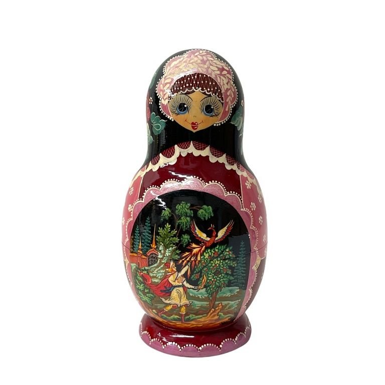 Appraisal: Piece Matryoshka Nesting Dolls Piece Matryoshka Nesting Dolls Measures inches