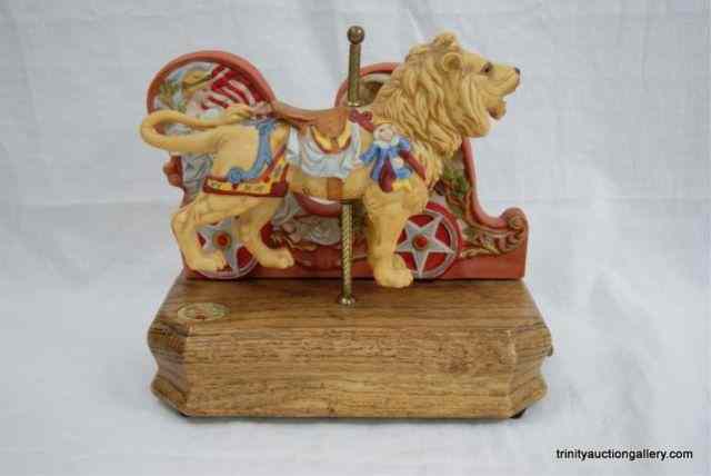 Appraisal: Willitts Tobin Fraley American Carousel LionThis is a Introductory Edition