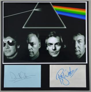 Appraisal: Pink Floyd - Dave Gilmour and Roger Waters autographs the