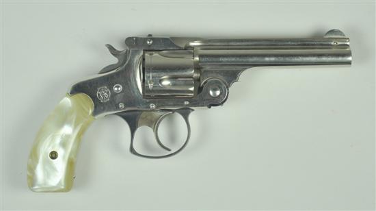 Appraisal: Smith Wesson Caliber Double Action Fourth Model Revolver Has imitation