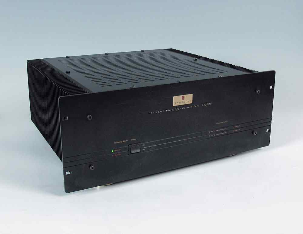 Appraisal: PARASOUND HCA- II ULTRA HIGH CURRENT POWER AMPLIFIER '' h