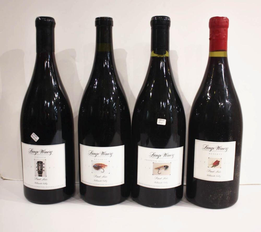 Appraisal: SIXTEEN DOUBLE MAGNUM L BOTTLES OF LANGE RED WINE Willamette