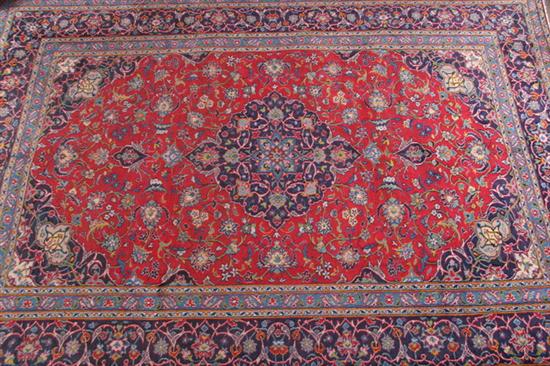 Appraisal: KASHAN RUG ft in x ft in