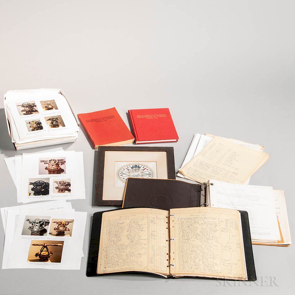 Appraisal: Charles E Smart Archival Material and Books Charles E Smart