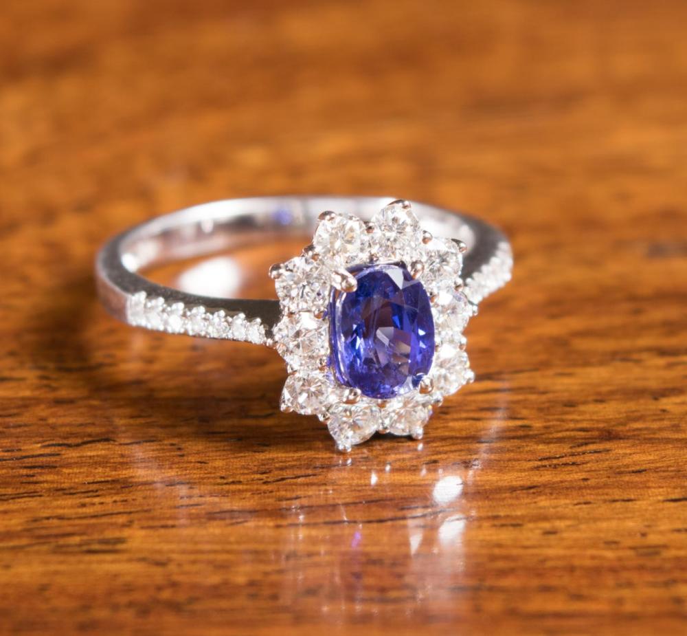 Appraisal: COLOR CHANGE SAPPHIRE AND FOURTEEN KARAT GOLD RING The k